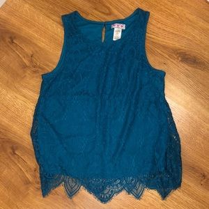 Teal Dress Tank